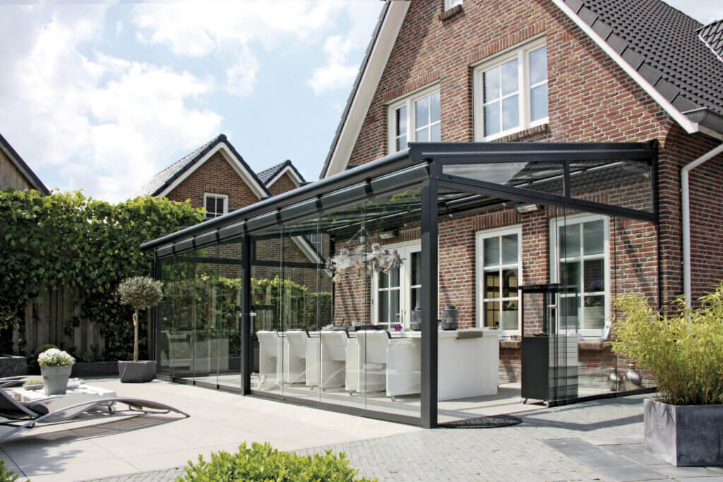 Terrasoverkapping van Erhardt