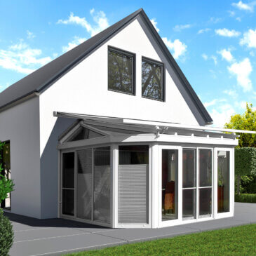 De ideale zonwering voor uw uitbouw